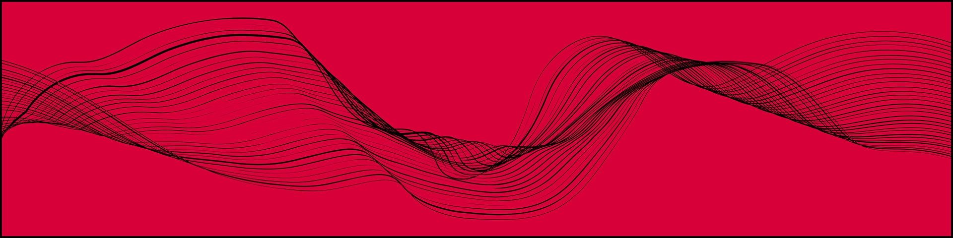 Flowing-line banner artwork