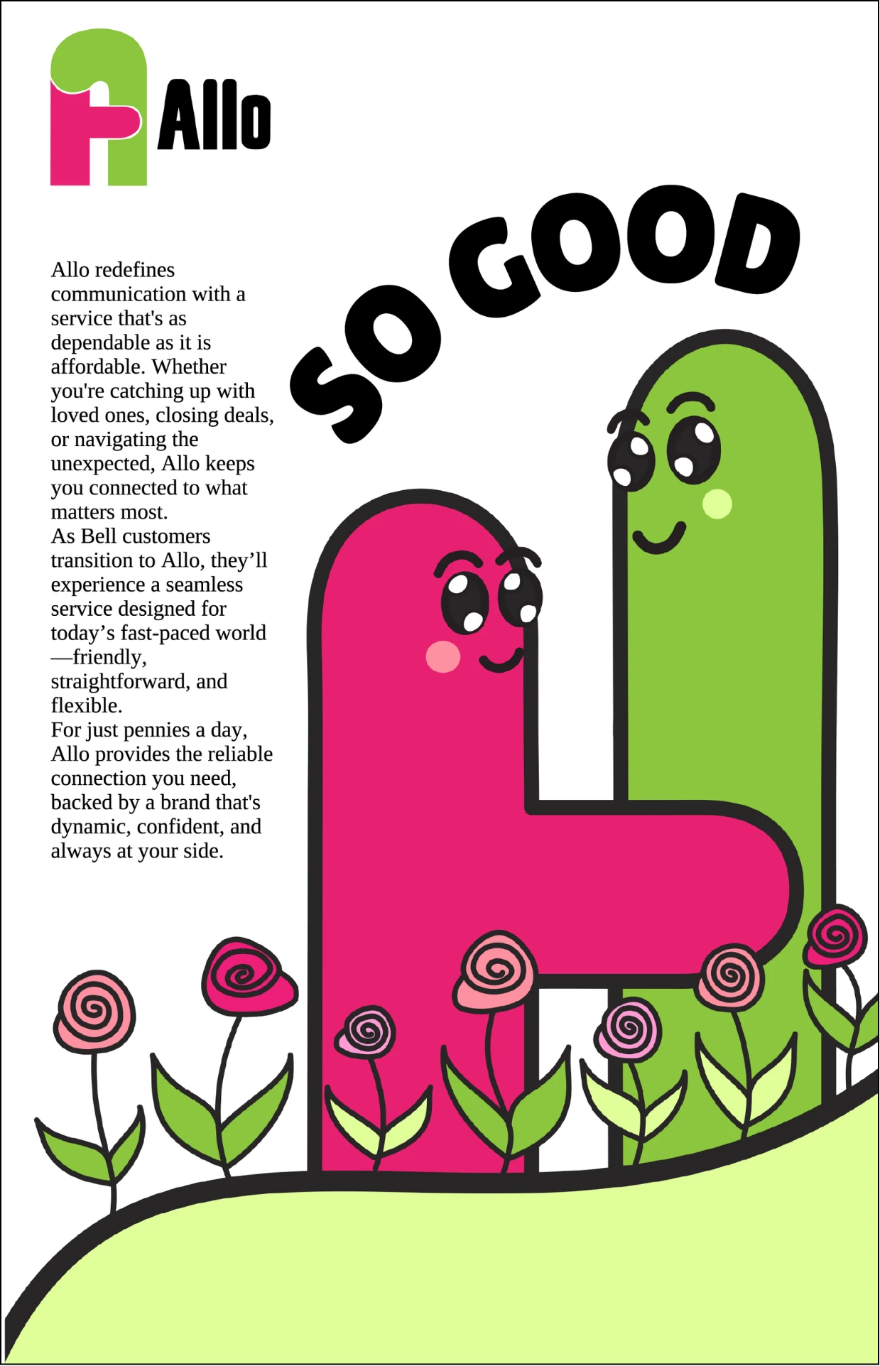 Allo So Good trade magazine advertisement